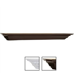 5"d x 60"w Crown Moulding Shelf