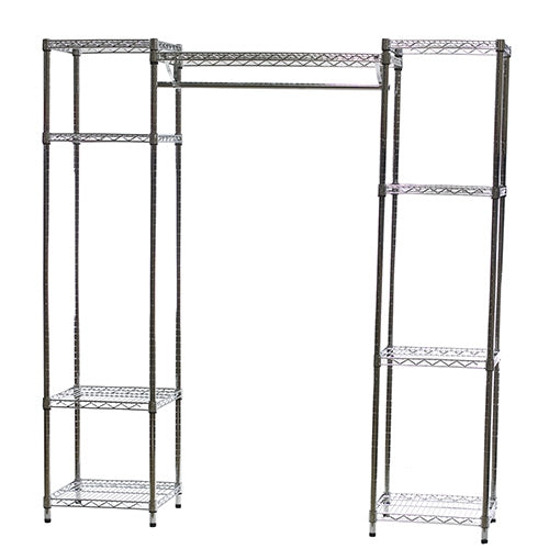 Closet Wire Shelving System - 18"d x 72"h