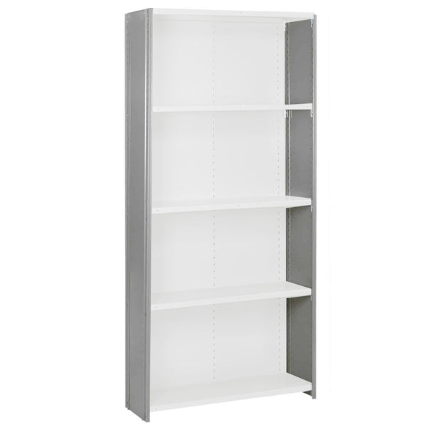 Lyon 8000 Series Closed Steel Shelving T-Post Upright Assemblies