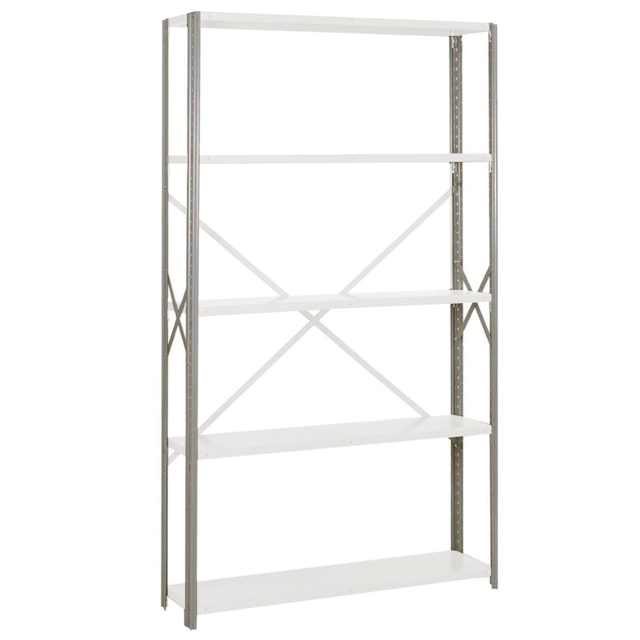 Lyon 8000 Series Open Steel Shelving T-Post Upright Assemblies