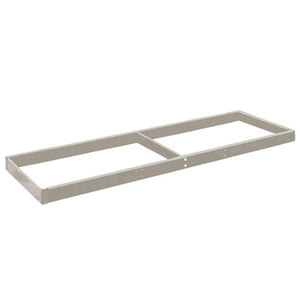 18"d 4-Shelf Double Rivet Add-On Units - Parchment