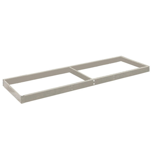 24"d 4-Shelf Double Rivet Add-On Units - Parchment