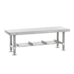 Stainless Steel Gowning Bench Shelf