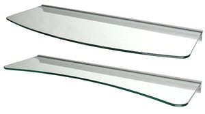 Concave & Convex Glass Shelves Set