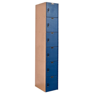 AquaMax Plastic Lockers - Six Tier