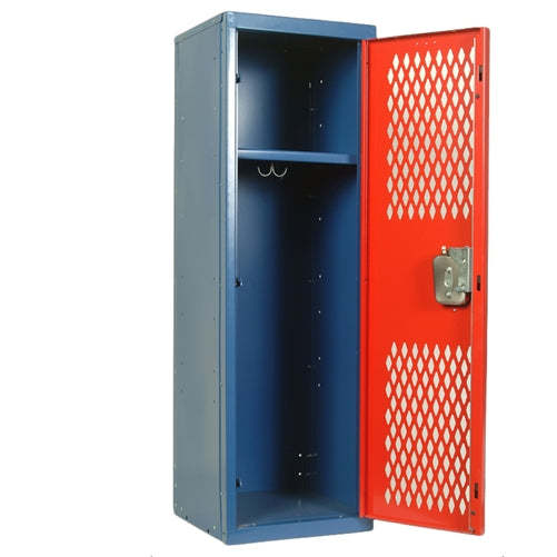 Blue and Red Home Team Locker