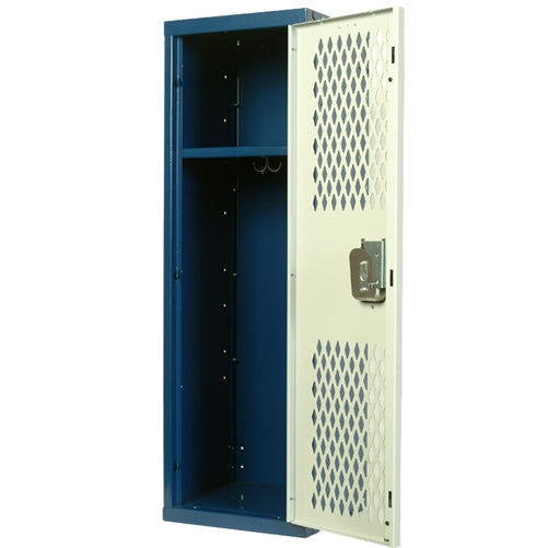 Dark Blue and Light Gray Home Team Locker