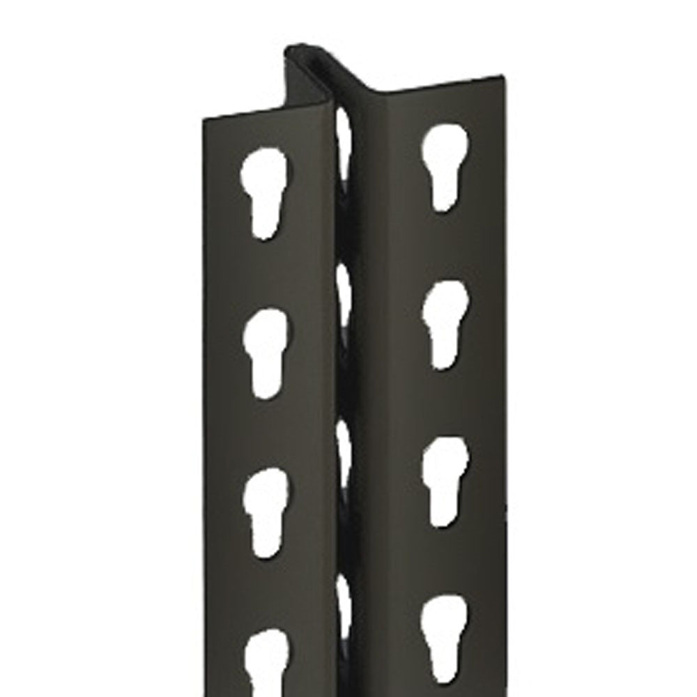 Black Rivet Shelving T-Post - 84"h