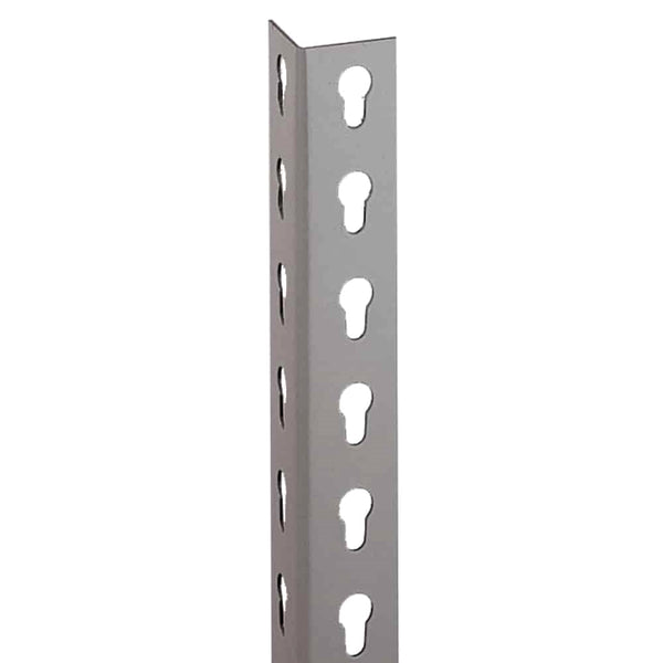 Lyon Rivet Shelving Angle Posts - Gray