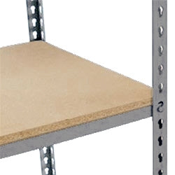 Lyon 12"d Extra Single Rivet Shelf Levels - Gray