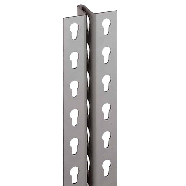 Lyon Rivet Shelving T-Posts - Gray