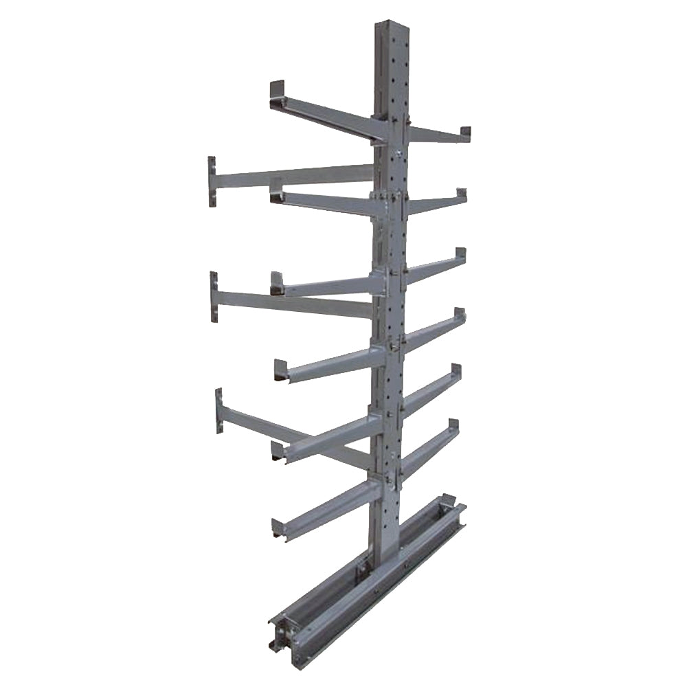 10' Heavy Duty Double Sided Cantilever Rack w/ 12" Arms - Add-On Unit