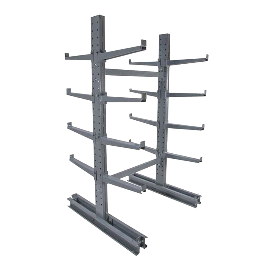 8' Heavy Duty Double Sided Cantilever Rack w/ 18" Arms - Starter Unit