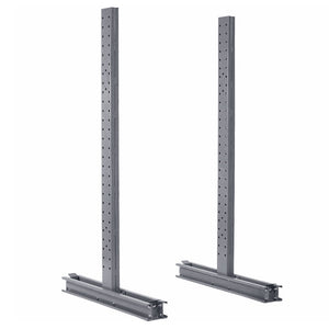 8' Heavy Duty Double Sided Cantilever Rack w/ 24" Arms - Starter Unit