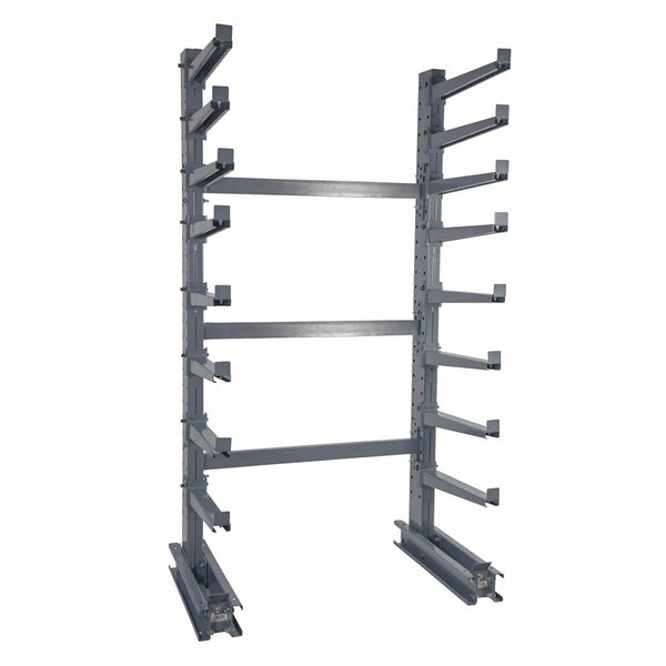 12' Heavy Duty Single Sided Cantilever Rack w/ 12" Arms - Starter Unit