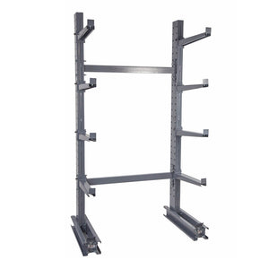 8' Heavy Duty Single Sided Cantilever Rack w/ 12" Arms - Starter Unit