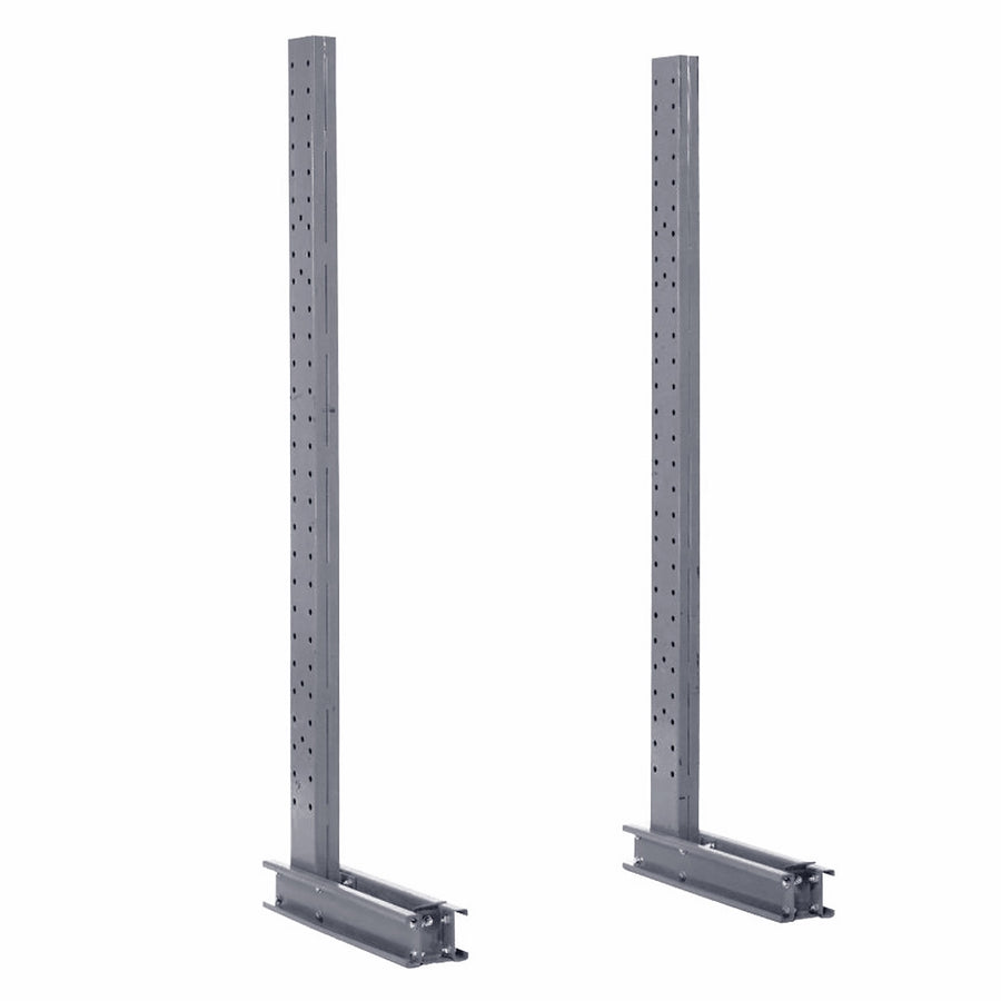 8' Heavy Duty Single Sided Cantilever Rack w/ 12" Arms - Starter Unit