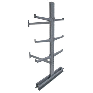 6' Standard Duty Double Sided Cantilever Rack w/ 12" Arms - Add-On Unit