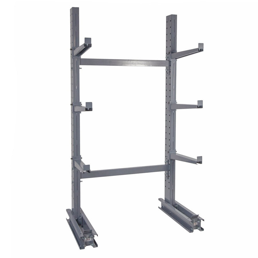 6' Standard Duty Single Sided Cantilever Rack w/ 42" Arms - Starter Unit