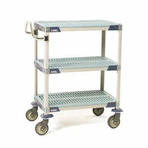 MetroMax i Antimicrobial 3-Shelf Utility Carts