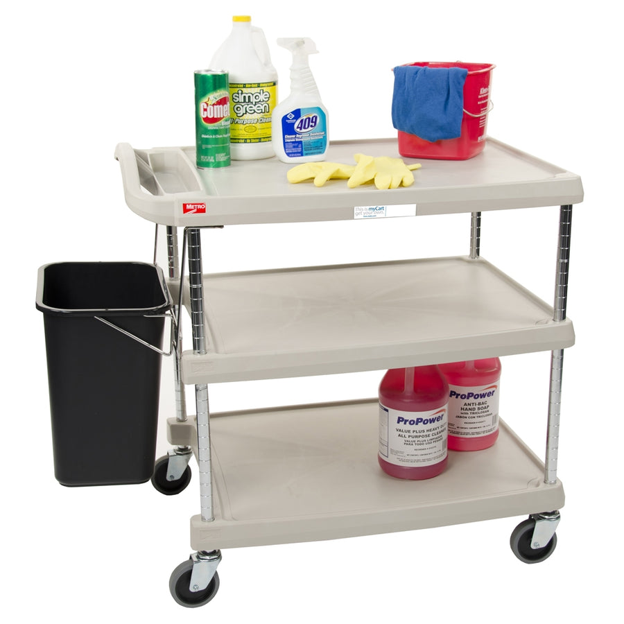 27"d 3-Tier Chrome-Plated myCart