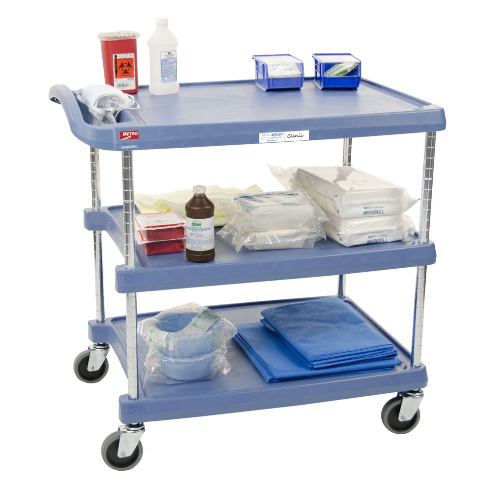 27"d 3-Tier Chrome-Plated myCart