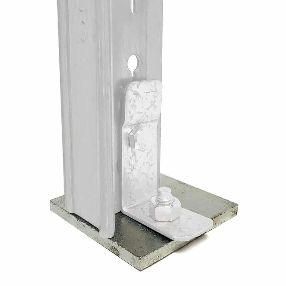 Lyon 8000 Series Steel Shelving Metal Foot Plate