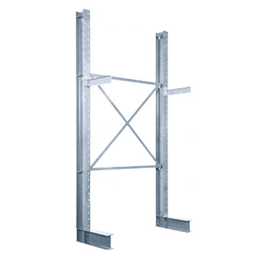 8'h Single Sided Galvanized Cantilever Rack with 36" Arms