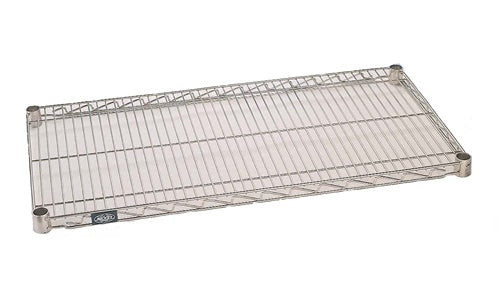 14"d Poly-Z-Brite Wire Shelves