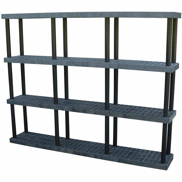 DuraShelf Grid Top 96"w x 75"h 4-Shelf System