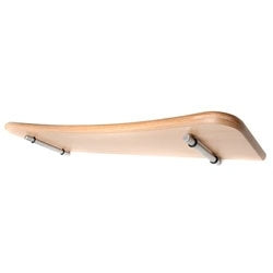 8"d x 24"w Concave Beech Shelf