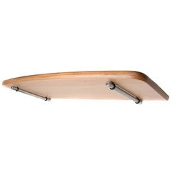 8"d x 24"w Convex Beech Shelf