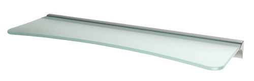 6"d x 24"w Concave Glass Shelf