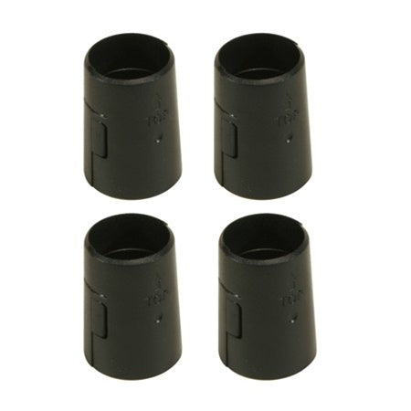 1" Diameter Black Shelf Clips - 4-Pack