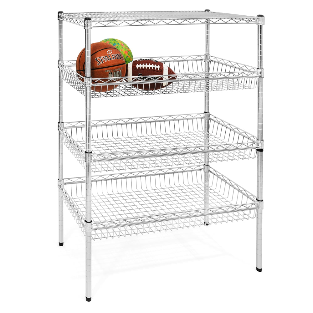 Wire Basket Shelving