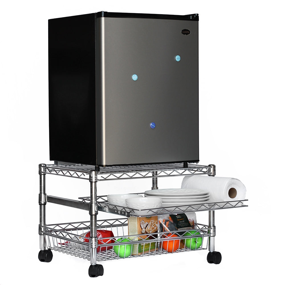 Mini Fridge Cart for Dorms (SI-DRMST2)