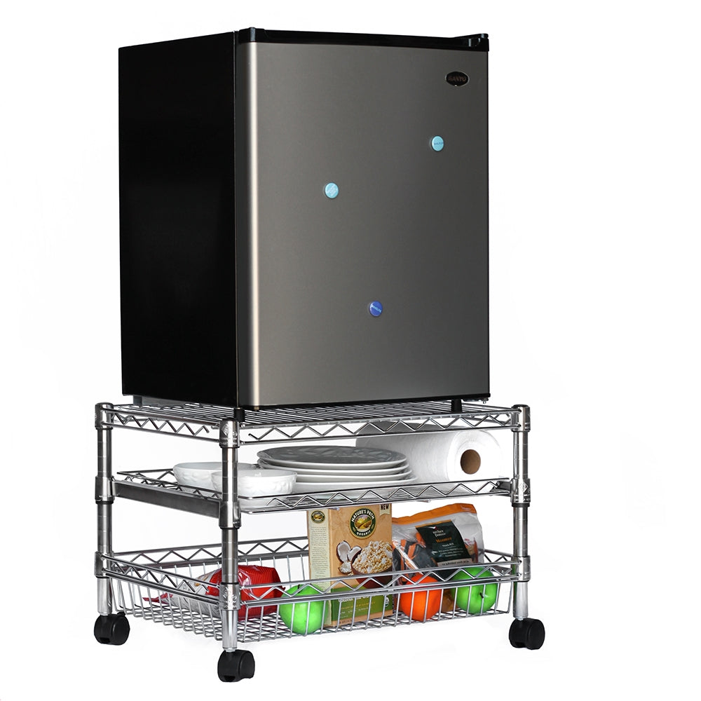 Mini Fridge Cart for Dorms (SI-DRMST2)