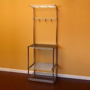 Baker's Rack with Sliding Shelf - 18"d x 24"w x 72"h