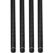 Black Wire Shelving Posts - 4-Pack