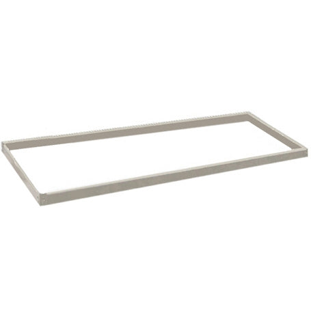 12"d 5-Shelf Single Rivet Add-On Units - Parchment