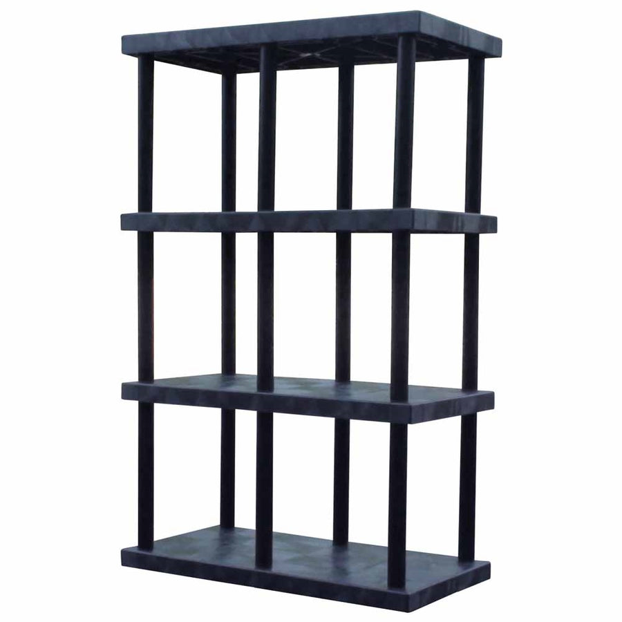 DuraShelf Solid Top 48"w x 24"d x 75"h 4-Shelf System