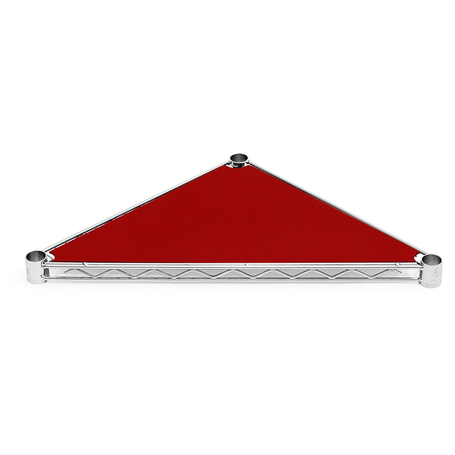 Triangle Plastic Wire Shelf Liners - Blue, Red