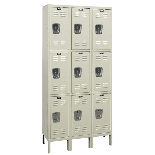 Galvanite Lockers - Triple Tier