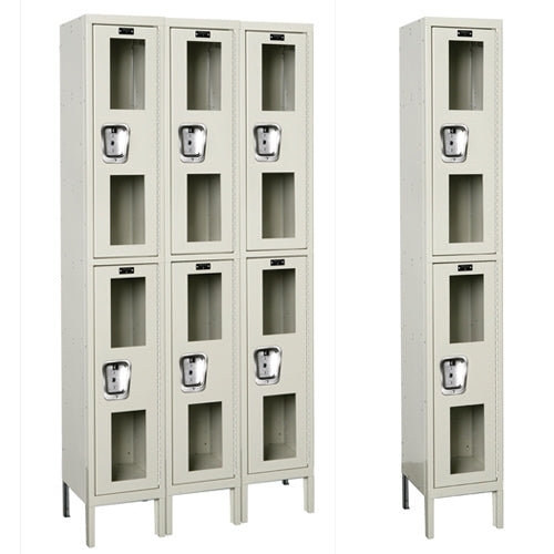 Safety-View Lockers - Double Tier