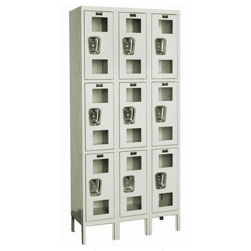 Safety-View Lockers - Triple Tier