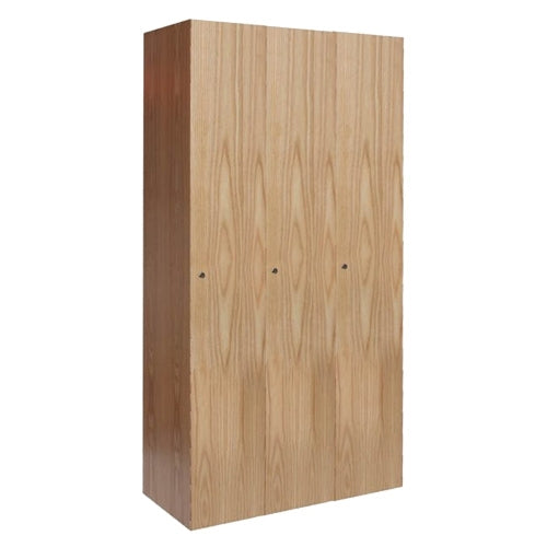 All-Wood Club Lockers - Single Tier