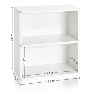 Webster 2-Shelf Bookcase