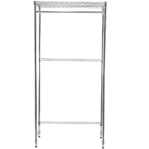 Basic Wire Closet Shelving - 24"d x 72"h